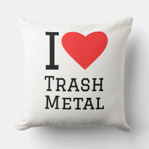 I love trash metal cushion