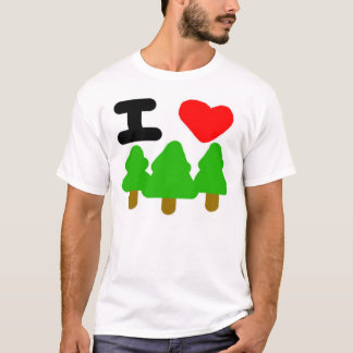 I Love Trees T-Shirt