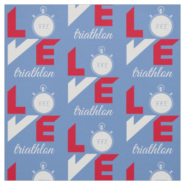 I love triathlon fabric (Swatch)