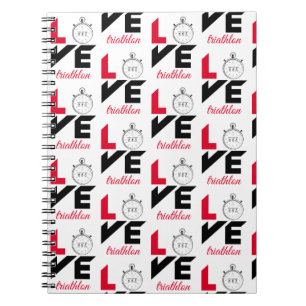 I love triathlon notebook