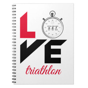 I love triathlon notebook
