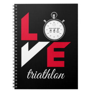I love triathlon notebook