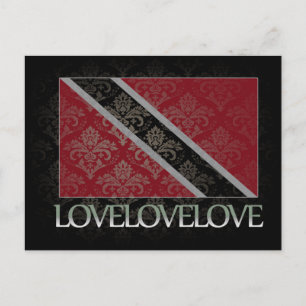 I love Trinidad And Tobago Cool Postcard