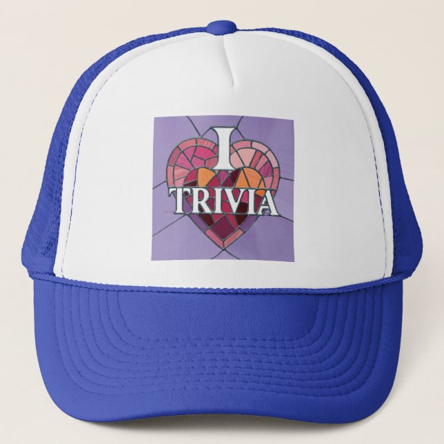 I Love Trivia Hat (Front)