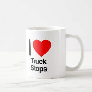 i love truck stops coffee mug