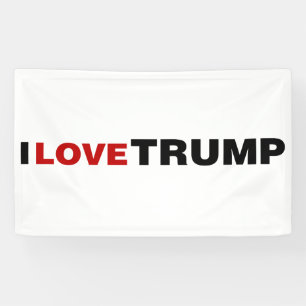 I Love Trump Banner
