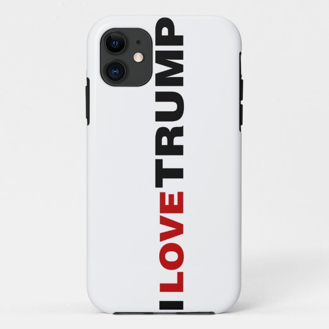 I Love Trump Case-Mate iPhone Case (Back)