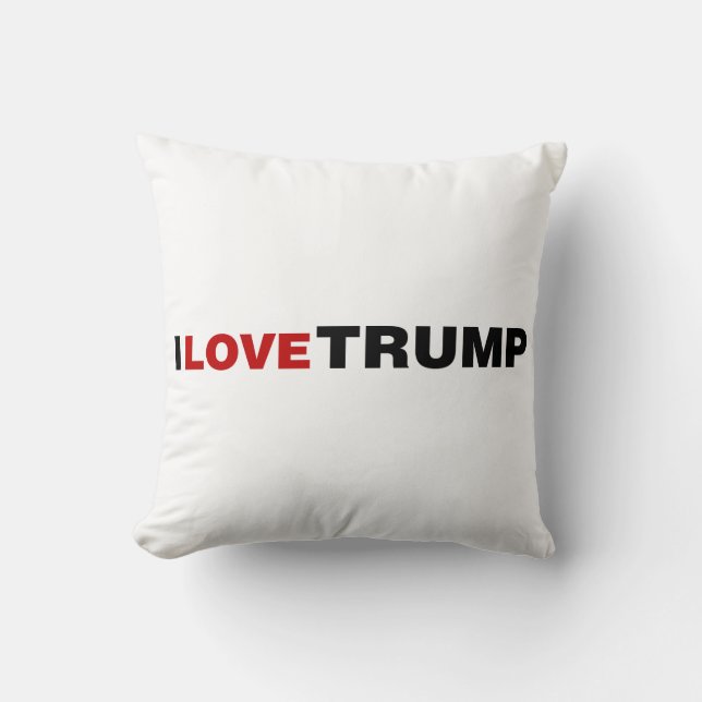 I Love Trump Cushion (Front)