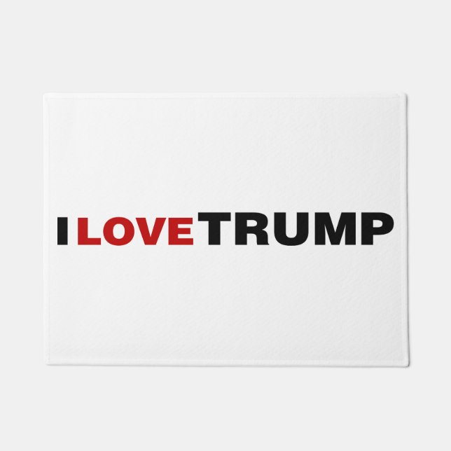 I Love Trump Doormat (Front)