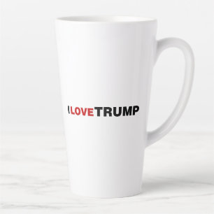 I Love Trump Latte Mug