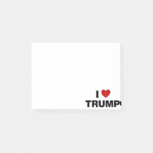 I Love Trump Post-it Notes
