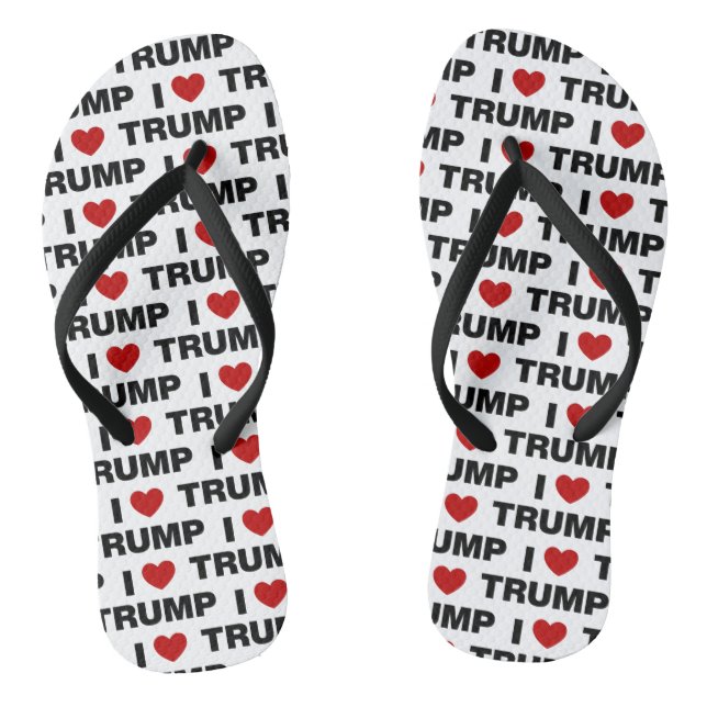I Love Trump Thongs (Footbed)