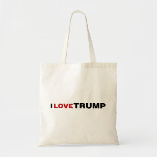 I Love Trump Tote Bag