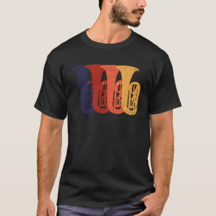 I Love Tuba instrument T-Shirt