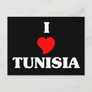 I Love Tunisia Postcard