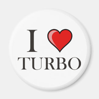 I Love Turbo Magnet