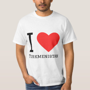 I love Turkmenistan  T-Shirt