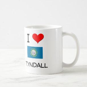 I Love Tyndall South Dakota Coffee Mug