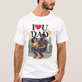 I Love U Dad T-Shirt