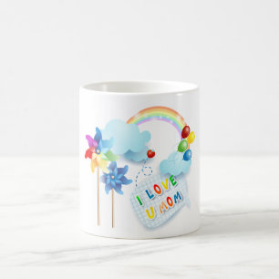I love U mum Coffee Mug