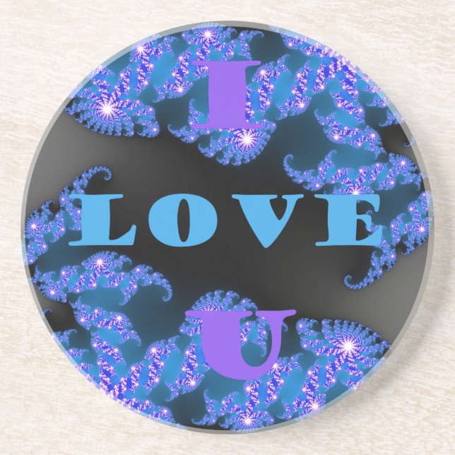 I Love U.png Coaster (Front)