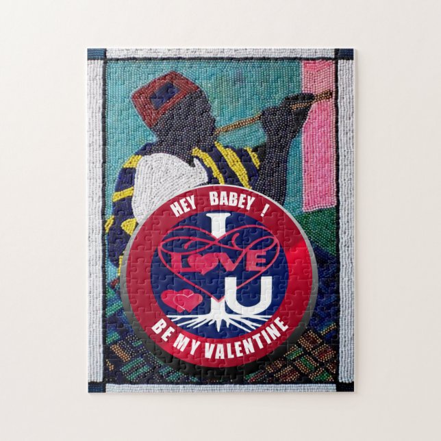 ...I LOVE U WITH ALL MY HEART JIGSAW JIGSAW PUZZLE (Vertical)