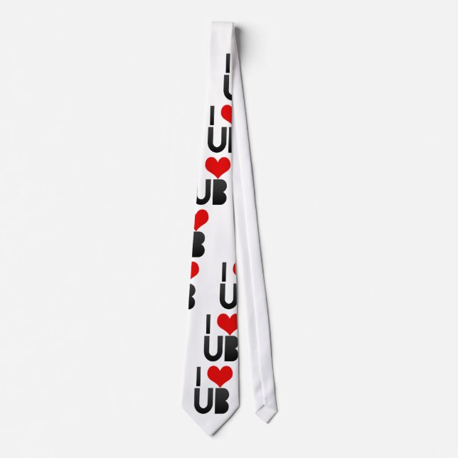 I Love UB Tie (Front)