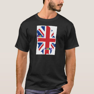 I Love UK Art Print T-Shirt