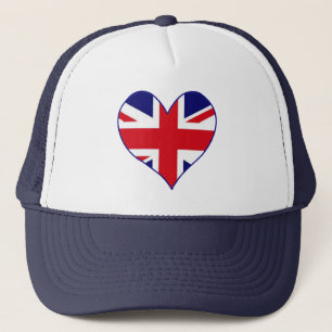 I love UK flag cap