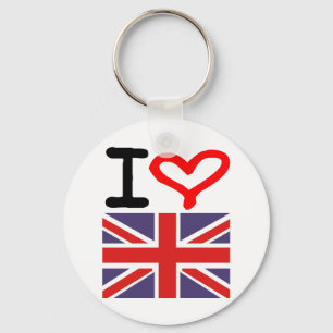 I love UK Key Ring