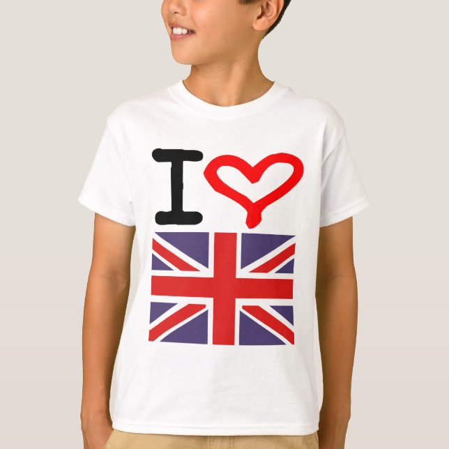 I love UK T-Shirt (Front)