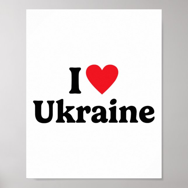 I Love Ukraine 1  Poster (Front)