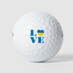 I love Ukraine Golf Balls