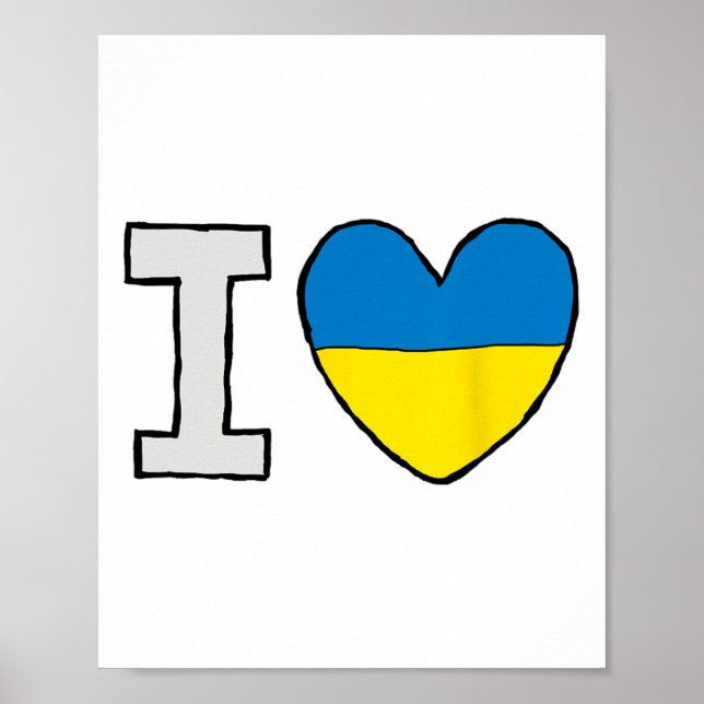 I Love Ukraine  Poster (Front)