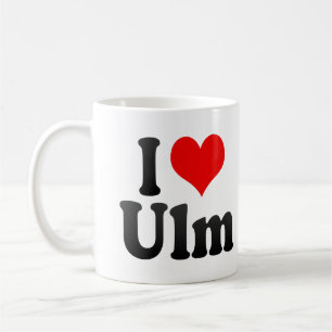 I Love Ulm, Germany Coffee Mug
