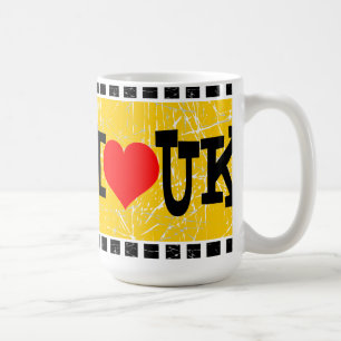 I love United Kingdom - Mugs