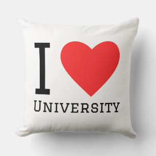 I love university  cushion