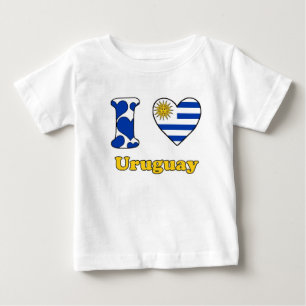 I love Uruguay Baby T-Shirt