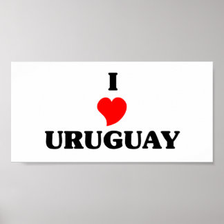 I Love Uruguay Poster