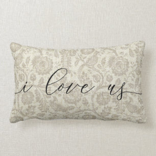 I Love Us Decorative Throw Pillow