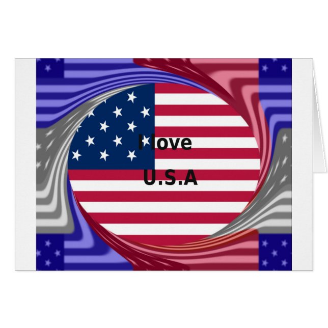 I LOVE USA (Front Horizontal)