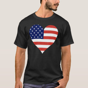 I Love USA American Independence Day Celebration C T-Shirt