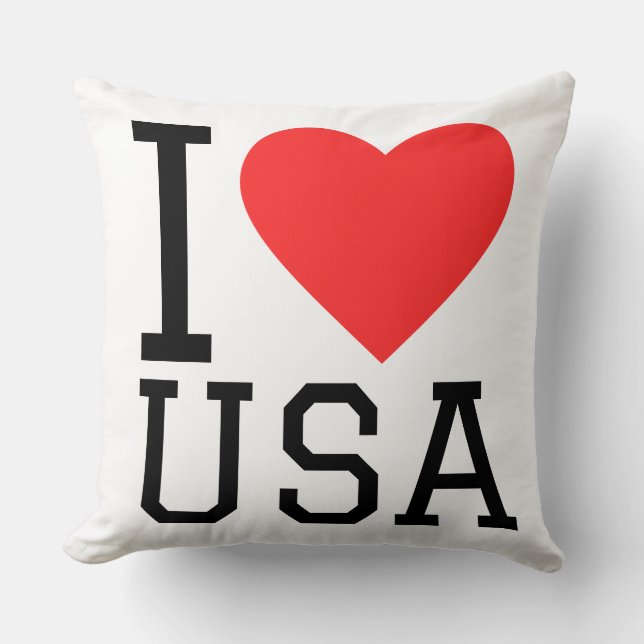 I love USA  Cushion (Front)