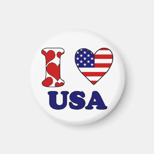 I love USA magnet