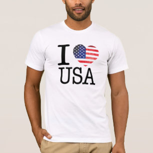 I Love USA Shirt