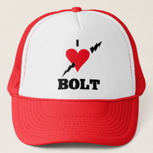 I Love (Usain)BOLT Trucker Hat