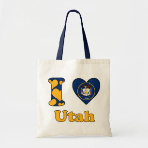 I love Utah Tote Bag
