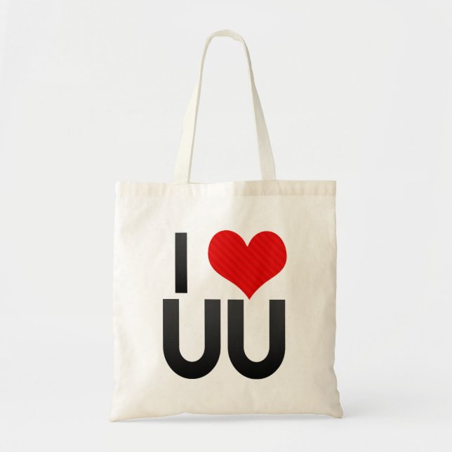 I Love UU Tote Bag (Front)