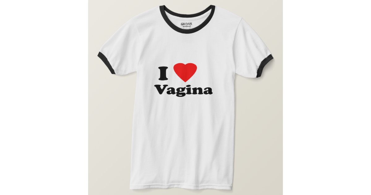 I Love Vagina T Shirt Zazzle 0713