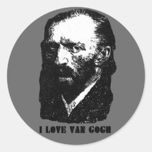 I love Van Gogh - Stickers